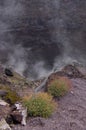 Vesuvius volcano crater