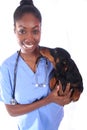 Vet and Dog