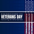 Veterans day background for social media post