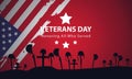 Veterans Day, Memorial Day, Patriot Vector for Banner, Brochure, Print Ad, Sticker