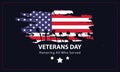 Veterans Day, Memorial Day, Patriot Vector for Banner, Brochure, Print Ad, Sticker