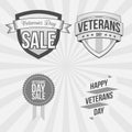 Veterans Day patriotic Banners Collection