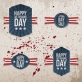 Veterans Day patriotic Banners Collection