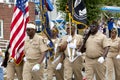 Veterans of Foreign Wars (VFW) Parade Royalty Free Stock Photo