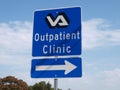 Veterans Outpatient Clinic Sign Goes Up