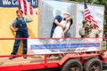 Veterans Parade Float Honors 70th Anniversary Of World War II