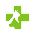 Veterinary clinic vector logo