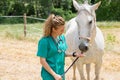 Veterinary on a farm