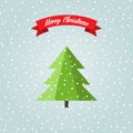 Vetor illustration of Christmas Tree