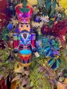 VETRALLA, ITALY - SEPTEMBER 19, 2023: Close up of toy soldier in the christmas shop