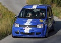 rally car fiat panda