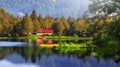 Karagol, Black lake, in Artvin, Turkey.