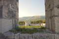 Vew of St. Mark tower from Kamerlengo castle in Trogir