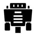 Vga Cable Icon Royalty Free Stock Photo