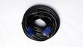 VGA Display cable on white background Royalty Free Stock Photo
