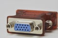 VGA Connection Royalty Free Stock Photo