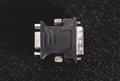 VGA to DVI adapter for old monitors Royalty Free Stock Photo