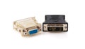 VGA to DVI display converter Royalty Free Stock Photo