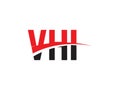VHI Letter Initial Logo Design Vector Illustration