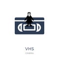 Vhs icon. Trendy flat vector Vhs icon on white background from C Royalty Free Stock Photo