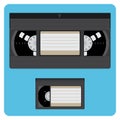 VHS & Mini Video Cassette Royalty Free Stock Photo
