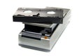 VHS Rewinder and vhs video tape Royalty Free Stock Photo