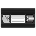 VHS Tape Icon Royalty Free Stock Photo
