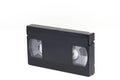 VHS Video tape cassette isolated on white background, Royalty Free Stock Photo