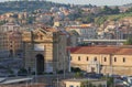 Pius`s ancient gate Porta Pia. Ancona, Italy