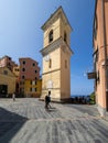 Via Antonio Discovolo street, Manarola, Italy