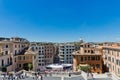 Via Condotti, Rome. This street is the center of fashion shopping in Rom Royalty Free Stock Photo