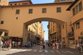 Via dei Guicciardini, Florence Royalty Free Stock Photo