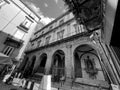 Via dei Tribunali is a busy and touristic street in the old historic center of Naples, Italy Royalty Free Stock Photo