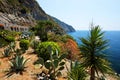 Via del Amore on the Ligurian coast Royalty Free Stock Photo