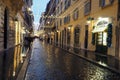 Via della Fontanella Borghese in Rome, Italy