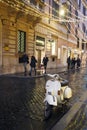 Via della Fontanella Borghese in Rome, Italy