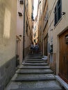 Via Ettore Cozzani street, Manarola, Italy