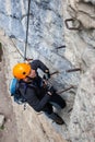 Via ferrata climbing