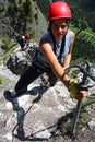 Via ferrata climmbing