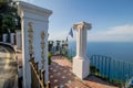 Via Giuseppe Orlandi in Anacapri on the island of Capri Royalty Free Stock Photo