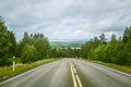 Via Karelia road in Finland Royalty Free Stock Photo