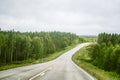 Via Karelia road in Finland Royalty Free Stock Photo