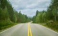 Via Karelia road in Finland Royalty Free Stock Photo