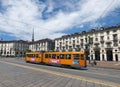 Italia. Torino. Via Po, Piazza Vittorio Veneto