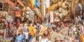 Via San Gregorio Armeno street and souvenirs market, Naples, Italy