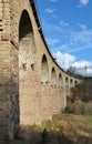 Viaduct is a 9-arch railway bridge in the village of Plebanivka near Terebovlya, Ukraine