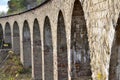 Viaduct is a 9-arch railway bridge in the village of Plebanivka near Terebovlya, Ukraine