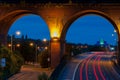 Viaduct closeup stockport Royalty Free Stock Photo