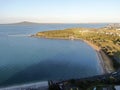 The Judges Bay, Okahu Bay and Hobson Bay along with the marina bays a Royalty Free Stock Photo
