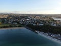 The Judges Bay, Okahu Bay and Hobson Bay along with the marina bays a Royalty Free Stock Photo